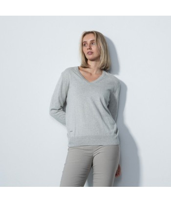 Daily Sports: Women's Bolzano V-Neck Pullover - Pearl Gray solde