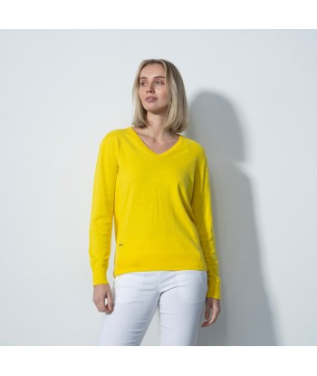 Daily Sports: Women's Bolzano V-Neck Pullover - Yellow destockage