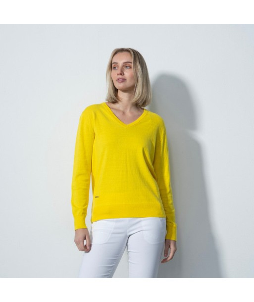 Daily Sports: Women's Bolzano V-Neck Pullover - Yellow destockage