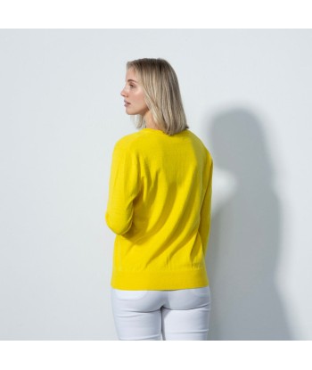 Daily Sports: Women's Bolzano V-Neck Pullover - Yellow destockage