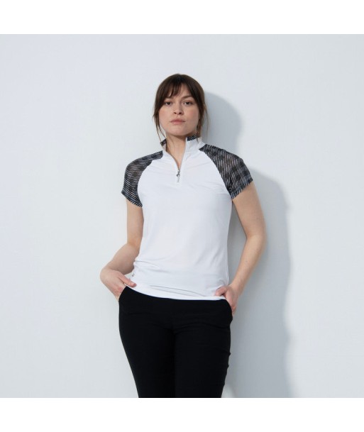 Daily Sports: Women's Bonito Cap Sleeve Polo - White est présent 