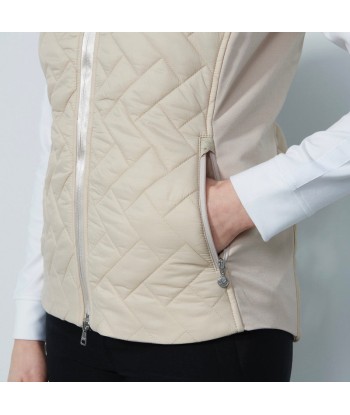 Daily Sports: Women's Bonnie Padded Vest - Raw Beige vente chaude votre 