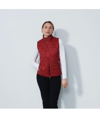 Daily Sports: Women's Bonnie Padded Vest - Umbria Red à prix réduit toute l'année