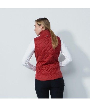 Daily Sports: Women's Bonnie Padded Vest - Umbria Red à prix réduit toute l'année