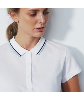 Daily Sports: Women's Candy Polo Shirt - White Le MVP de beaucoup