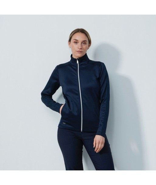 Daily Sports: Women's Cholet Full Zip Midlayer Long Sleeve Top - Dark Navy Livraison rapide