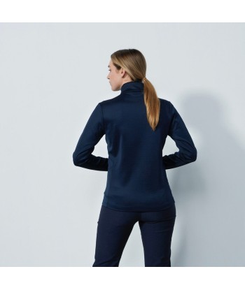 Daily Sports: Women's Cholet Full Zip Midlayer Long Sleeve Top - Dark Navy Livraison rapide