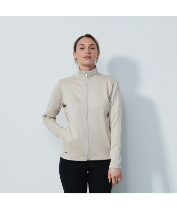 Daily Sports: Women's Cholet Full Zip Midlayer Long Sleeve Top - Raw Beige 2024