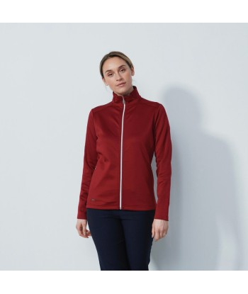 Daily Sports: Women's Cholet Full Zip Midlayer Long Sleeve Top - Umbria Red store