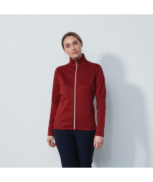 Daily Sports: Women's Cholet Full Zip Midlayer Long Sleeve Top - Umbria Red store