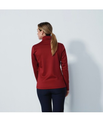 Daily Sports: Women's Cholet Full Zip Midlayer Long Sleeve Top - Umbria Red store