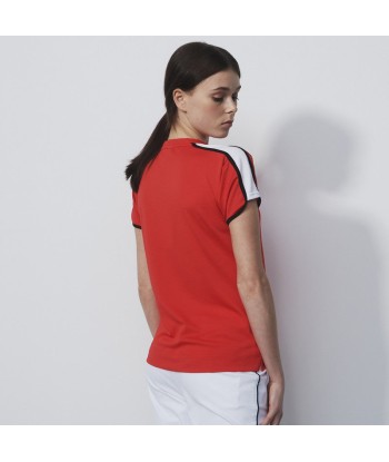 Daily Sports: Women's Clichy Cap Sleeve Polo - Mandarine l'achat 