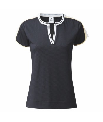 Daily Sports: Women's Clichy Cap Sleeve Polo - Navy Comparez plus de prix