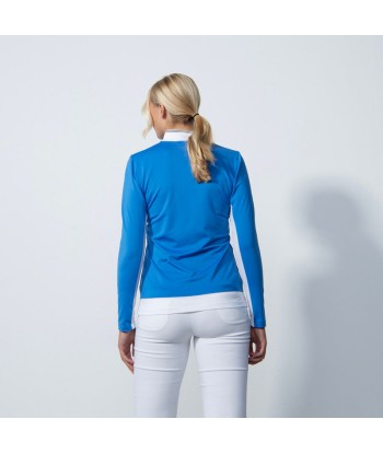 Daily Sports: Women's Corina Long Sleeve Top - Cosmic Blue & White l'achat 