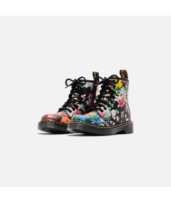 Dr. Martens 1460 Junior Hydro Floral - Black / Yellow / White / Red votre