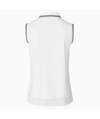 Daily Sports: Women's Corina Sleeveless Polo - White livraison gratuite