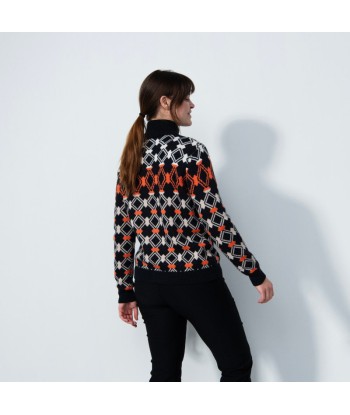 Daily Sports: Women's Creek Print Lined Cardigan - Dark Navy online