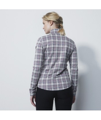 Daily Sports: Women's Dieppe Long Sleeve Half Neck Top - Check prix