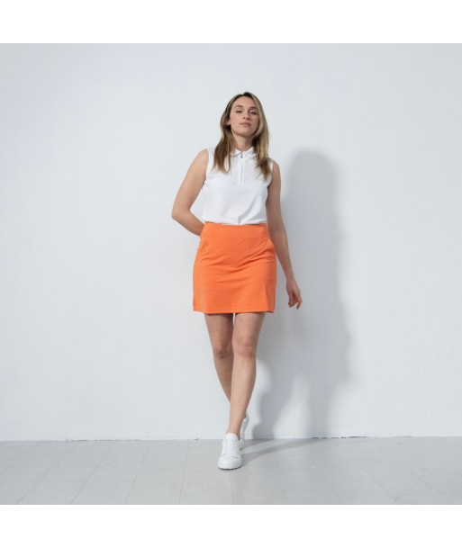 Daily Sports: Women's Genua 18" Skort - Orange rembourrage situé sous