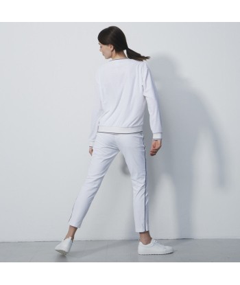 Daily Sports: Women's Glam Ankle Pants - White (Size 4) SALE en ligne