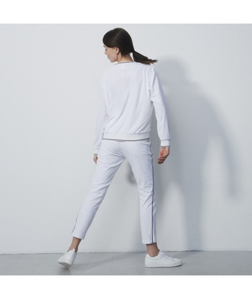 Daily Sports: Women's Glam Ankle Pants - White (Size 6) meilleur choix