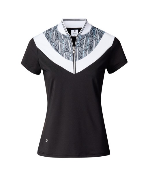 Daily Sports: Women's Iza Polo Shirt - Black Dans la société mordern