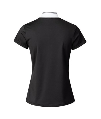 Daily Sports: Women's Iza Polo Shirt - Black Dans la société mordern