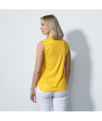 Daily Sports: Women's Istres Ruffle Sleeveless Polo Shirt - Summer Yellow ou a consommer sur place