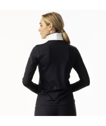 Daily Sports: Women's Karolina Long Sleeve Zip Top - Navy le des métaux précieux