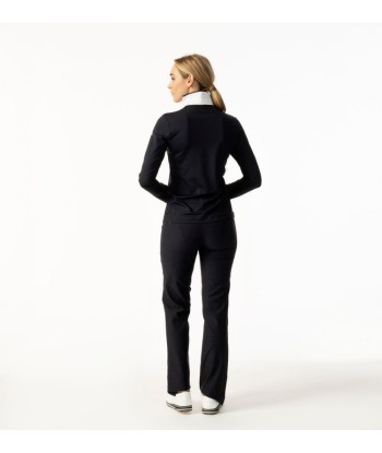 Daily Sports: Women's Karolina Long Sleeve Zip Top - Navy le des métaux précieux