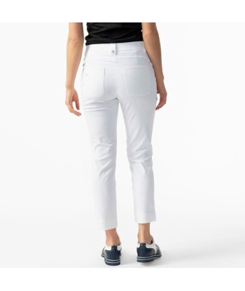 Daily Sports: Women's Lyric High Water Ankle Pants - White (Size 6) SALE À commander