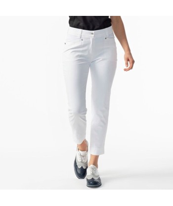 Daily Sports: Women's Lyric High Water Ankle Pants - White (Size 6) SALE À commander