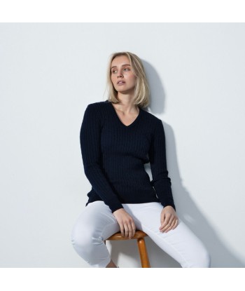 Daily Sports: Women's Madelene V-Neck Pullover - Navy du meilleur 