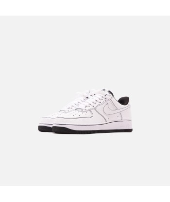 Nike Air Force 1 `07 - White / Black brillant des détails fins