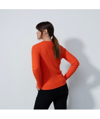 Daily Sports: Women's Madelene V-Neck Pullover - Orange acheter en ligne