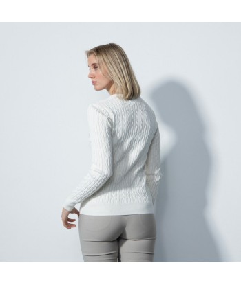 Daily Sports: Women's Madelene V-Neck Pullover - White pas cher chine