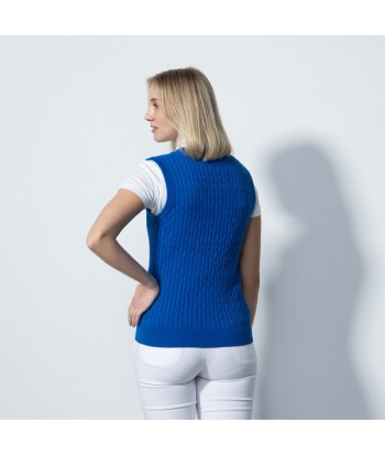 Daily Sports: Women's Madelene V-Neck Sweater Vest - Cosmic Blue le des métaux précieux