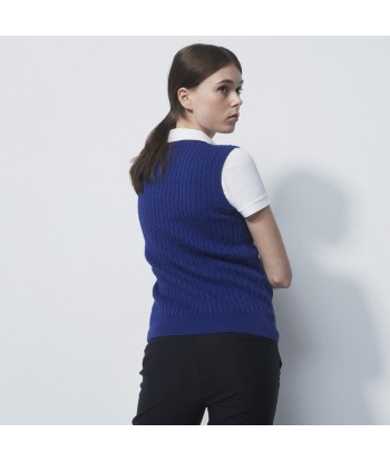 Daily Sports: Women's Madelene V-Neck Sweater Vest - Spectrum Blue la chaussure