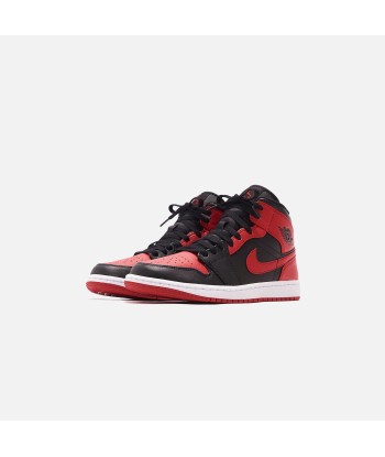 Nike Air Jordan 1 Mid - Black / Gym Red / White à prix réduit toute l'année