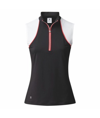 Daily Sports: Women's Maja Sleeveless Polo - Black Livraison rapide