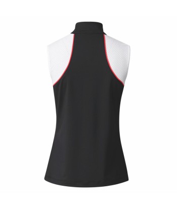 Daily Sports: Women's Maja Sleeveless Polo - Black Livraison rapide