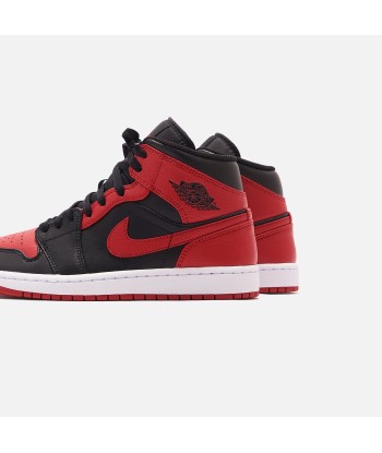 Nike Air Jordan 1 Mid - Black / Gym Red / White à prix réduit toute l'année