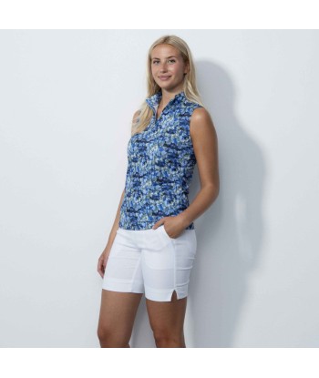 Daily Sports: Women's Marac Sleeveless Polo - Dark Blue ou a consommer sur place