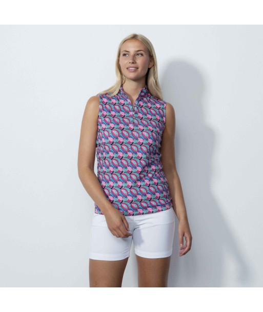 Daily Sports: Women's Marac Sleeveless Polo - Multi Leaf JUSQU'A -70%! 