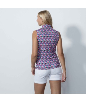 Daily Sports: Women's Marac Sleeveless Polo - Multi Leaf JUSQU'A -70%! 