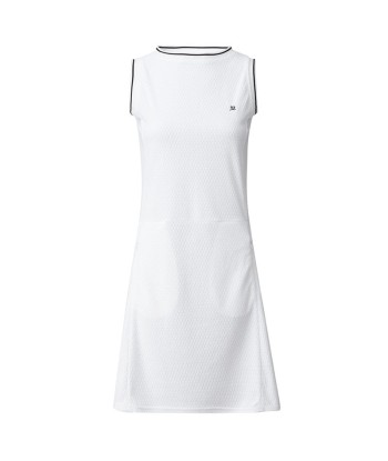 Daily Sports: Women's Mare Sleeveless Dress - White les muscles