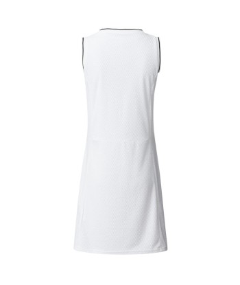 Daily Sports: Women's Mare Sleeveless Dress - White les muscles