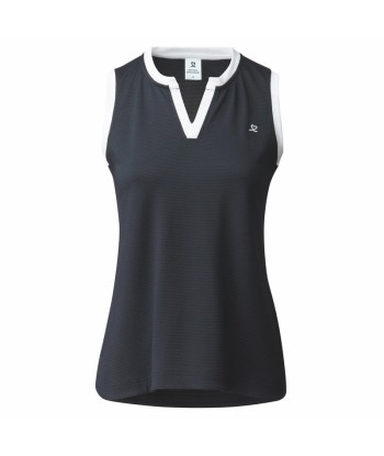 Daily Sports: Women's Massy Sleeveless Polo - Navy les ligaments