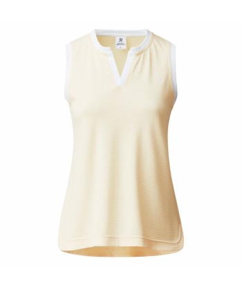 Daily Sports: Women's Massy Sleeveless Polo - Macaron Yellow Voir les baskets