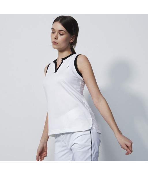 Daily Sports: Women's Massy Sleeveless Polo - White acheter en ligne